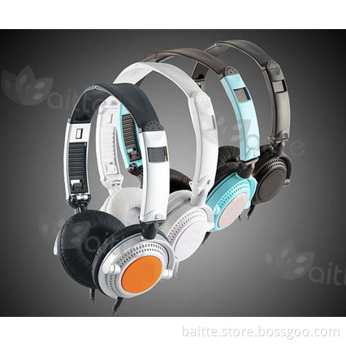 colorful headphones